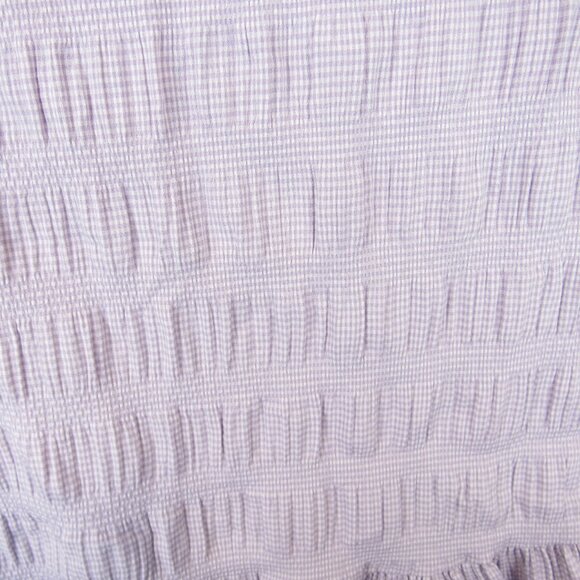 SO Mini Skirt Ruffle Hem Juniors Size Small Purple Gin Side Zipper Closure - Picture 4 of 9